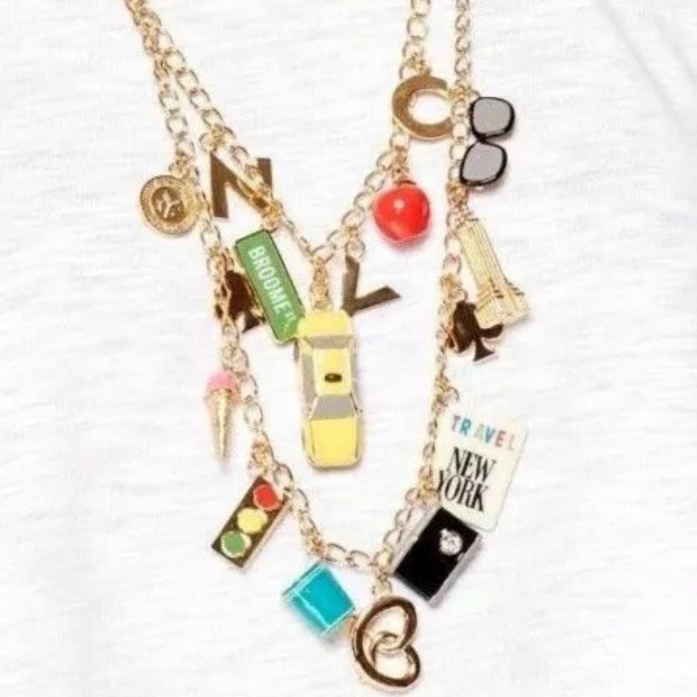 Kate Spade Bright Lights Big City Charm Necklace